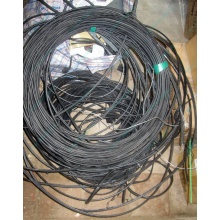 Оптический кабель Б/У для внешней прокладки (с металлическим тросом) в Балаково, оптокабель БУ (Балаково)